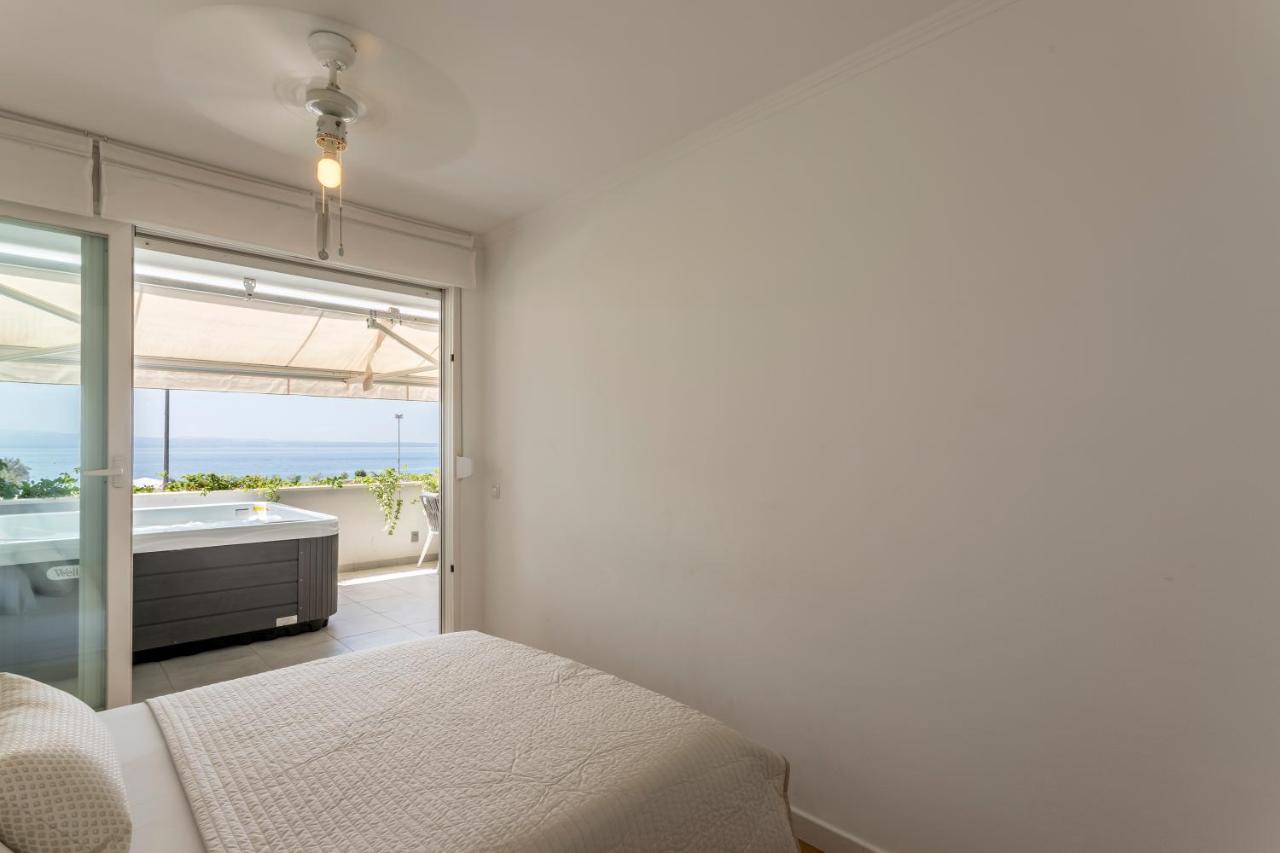 Velebis Superior Apartment - Luxurious One-Room Apartment With Jacuzzi - Prestigious Location By The Sea In The New City Center Of Znjan - Panoramic View Of The Sea And Islands - Free Garage Parking - Buralux Properties سبليت المظهر الخارجي الصورة